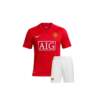 Kids-Manchester-United-Retro-Jersey-With-Shorts-2007-2008-Season