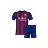 Kids-Barcelona-Home-Retro-Jersey-And-Shorts-14-15-Season