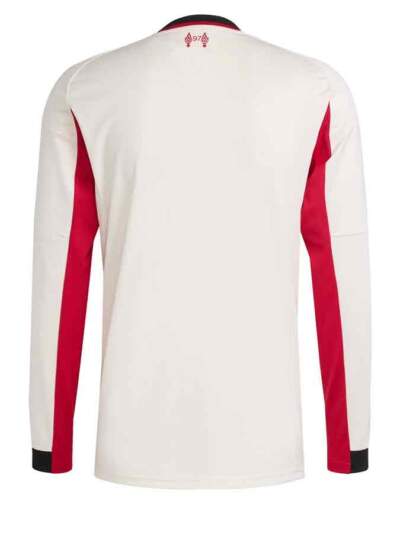 Liverpool-Away-Long-Sleeves-Jersey-25-26-Season-Back