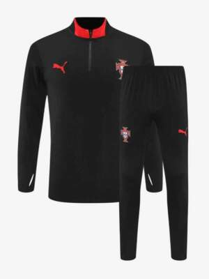 Portugal-Black-Training-Suit-2025-26-Season - Copy
