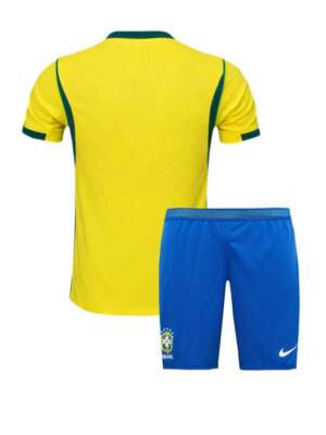 Brazil-Home-Jersey-And-Shorts-World-Cup-2026-Back