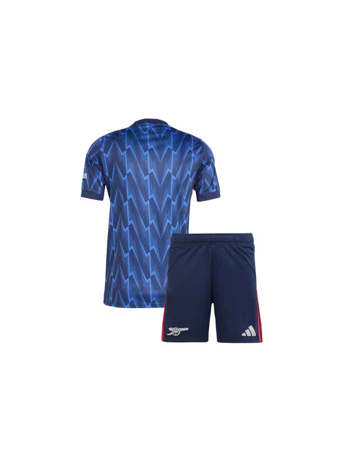 Kids-Arsenal-Away-Jersey-With-Shorts-25-26-Season-Back Kids-Arsenal-Away-Jersey-With-Shorts-25-26-Season-Back