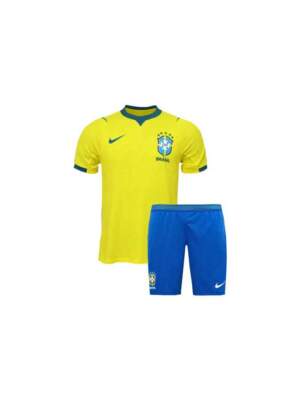 Kids-Brazil-Home-Jersey-And-Shorts-World-Cup-2026