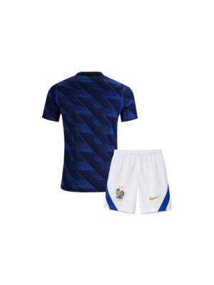 Kids-France-Home-Jersey-And-Shorts-World-Cup-2026-Back
