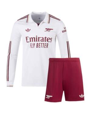 Arsenal-Third-Long-Sleeves-Jersey-And-Shorts-25-26-Season