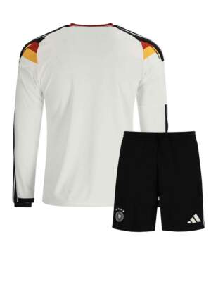 Germany-Home-Jersey-And-Shorts-Long-Sleeves-World-Cup-2026-Back