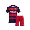 Kids-Barcelon-Home-2015-2016-Retro-Jersey-With-Shorts