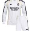 Real-Madrid-Home-Long-Sleeves-Jersey-And-Shorts-25-26-Season