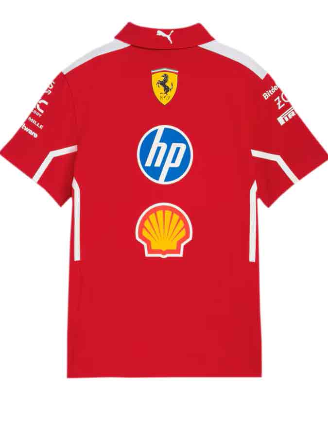 Scuderia-Ferrari-2025-Team-Polo-Jersey-Back Scuderia-Ferrari-2025-Team-Polo-Jersey-Back