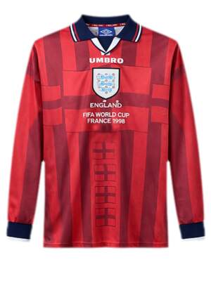 England-Away-Retro-Jersey-1998-World-Cup-Long-Sleeves