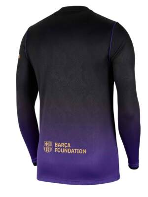 Barcelona-Away-Jersey-26-27-Season-Long-Sleeves-Back