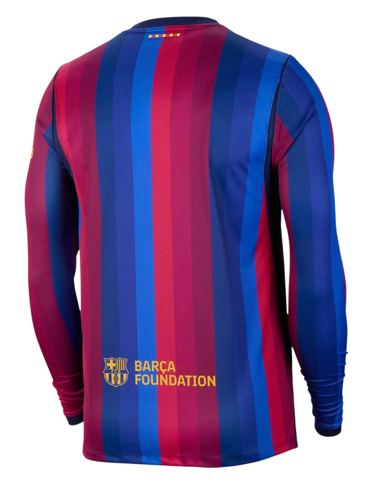 Barcelona-Home-Jersey-26-27-Season-Long-Sleeves-Back Barcelona-Home-Jersey-26-27-Season-Long-Sleeves-Back