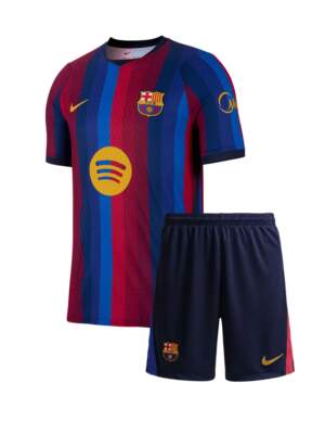 Barcelona-Home-Jersey-And-Shorts-26-27-Season