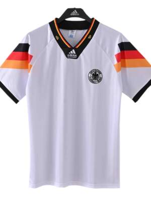 Germany-Home-Euro-1992-Retro-Jersey