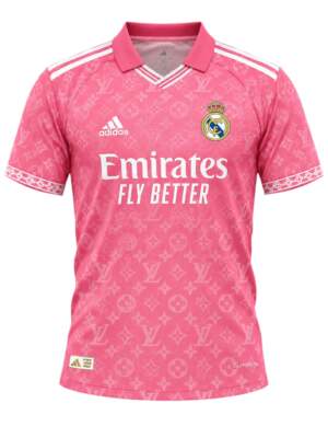 Real Madrid X Louis Vuitton Special Edition Jersey 26-27 Season Player Version