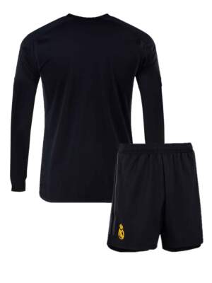 Real-Madrid-Third-Long-Sleeves-Jersey-With-Shorts-23-24-Season-Back