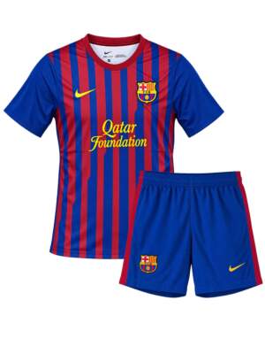 Barcelona-Home-Retro-Jersey-with-Shorts-2011–12-Season