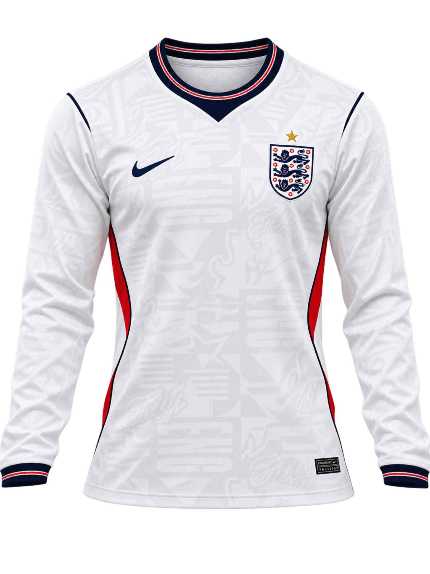 England-Home-Jersey-Long-Sleeves-2026-Worldcup England-Home-Jersey-Long-Sleeves-2026-Worldcup