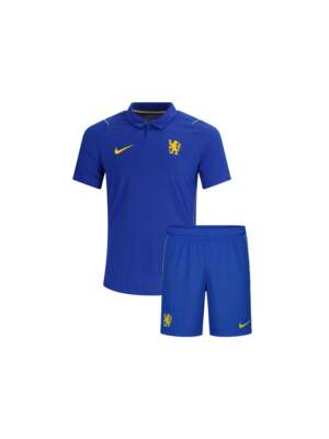Kids-Chelsea-Home-Jersey-And-Shorts-26-27-Season